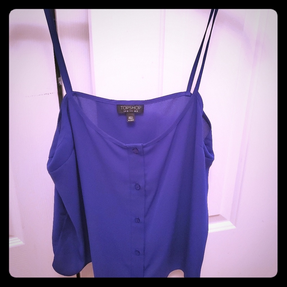 Topshop dressy tank